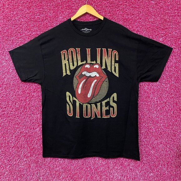 TheRolling StonesHot Lips Vintage Style T-Shirt XL - Picture 1 of 4